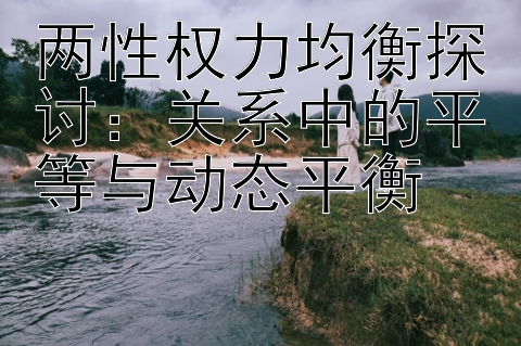 两性权力均衡探讨：关系中的平等与动态平衡