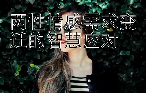 两性情感需求变迁的智慧应对