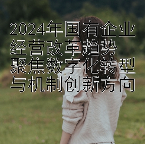 2024年国有企业经营改革趋势  
聚焦数字化转型与机制创新方向